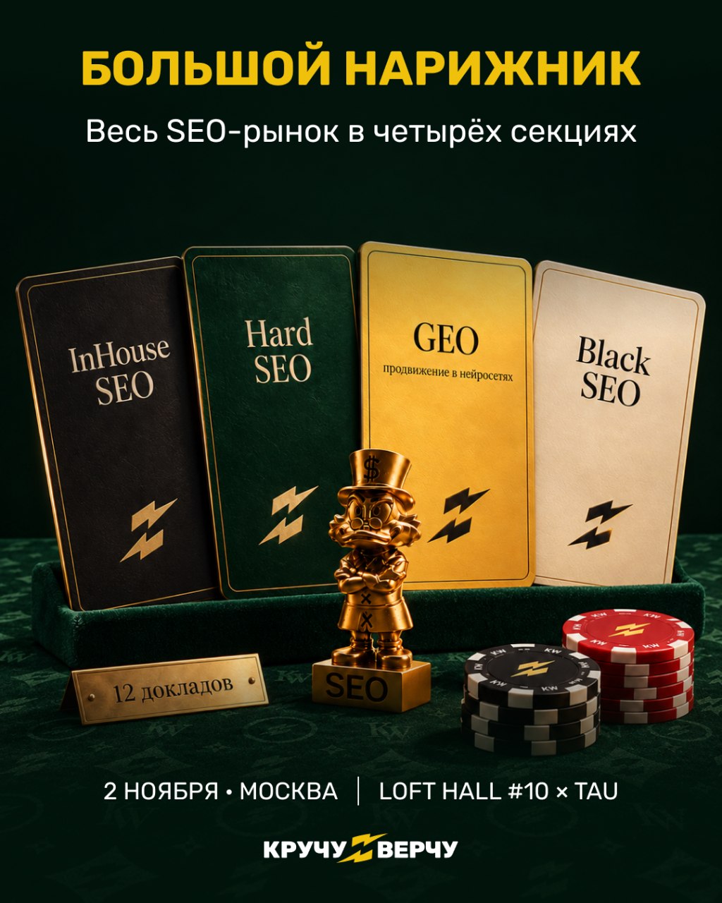 Новые решения для роста в SEO в эпоху ИИ - на Большом Нарижнике! &nbsp; SEO меняется быстр...