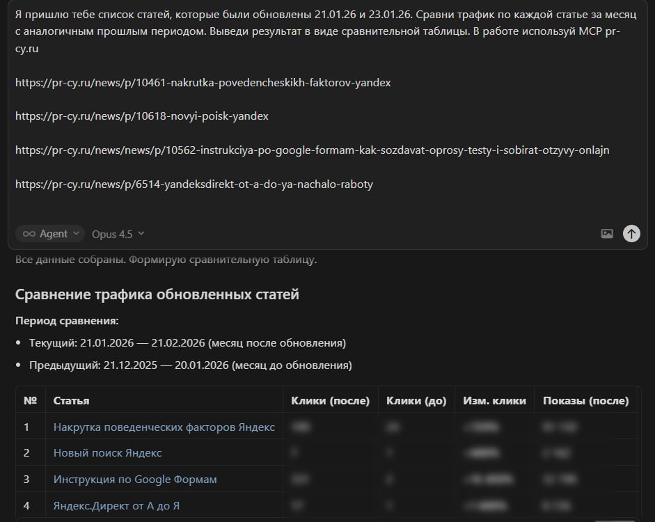 ⭐️ Как обрабатывать SEO-отчеты через нейросети, как с живым ассистентом Если вы уже исполь...