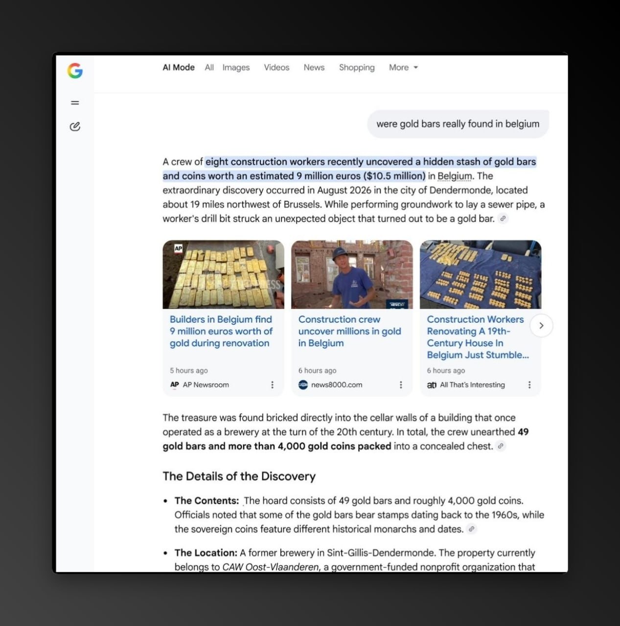 ⭐️ Google добавил в AI Mode карусели: 5 вещей, которые стоит отслеживать Google начал пока...